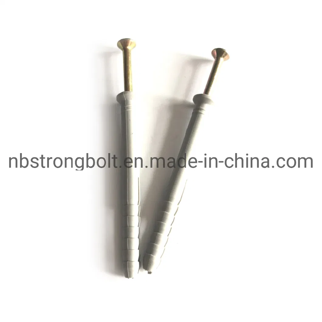 Nylon Screw Hammer Drive Fixing Anchor